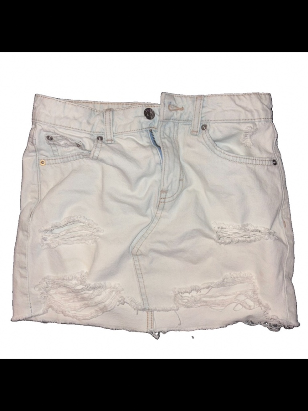 jean skirt